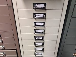 Cabinet - Bisley 15 Drawer (off White)