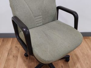 Chair - Cloth Swivel Office (Sage) (1980s) - Image 1