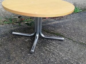 Coffee Table Chrome Base - Image 1