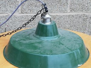 Lighting - Hanging Lamp Metal Green