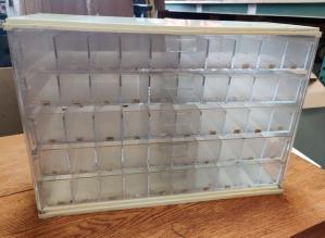 Specimen Drawers - White Plastic