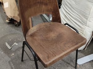 Chair - Wood/Metal/Stacking