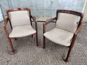Chair - MCM Bridge (Cream Fabric) - Image 1