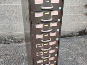 Filing Cabinet - Metal 12 Drawer - Image 1