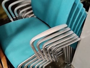 Chair - Chrome Blue-Green - Image 1